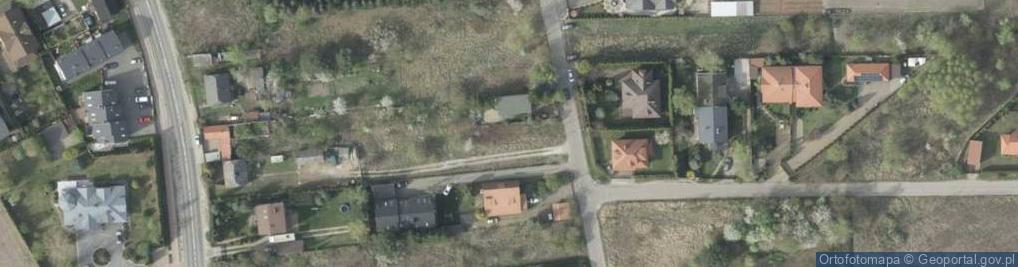 Zdjęcie satelitarne Kwitnąca ul.