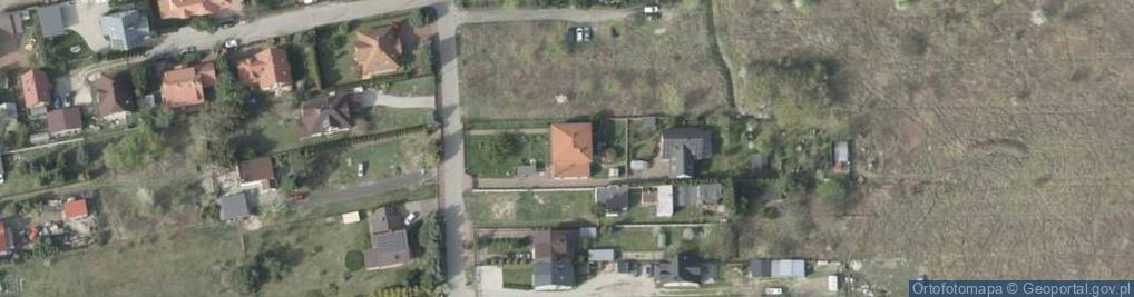 Zdjęcie satelitarne Kwitnąca ul.