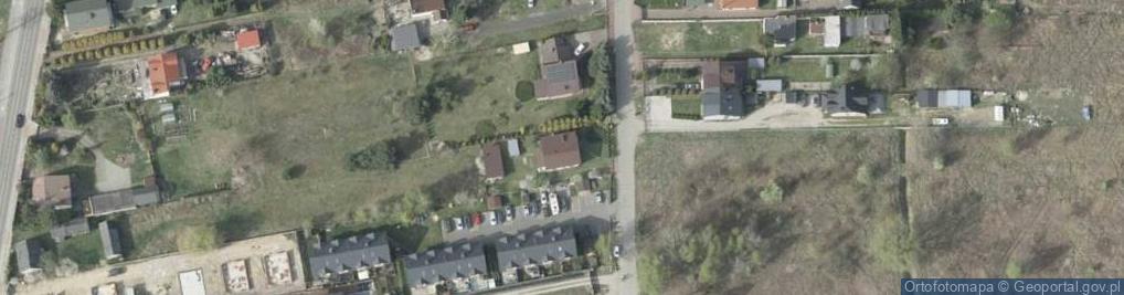 Zdjęcie satelitarne Kwitnąca ul.