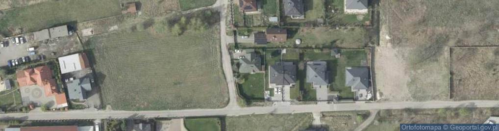 Zdjęcie satelitarne Kwitnąca ul.