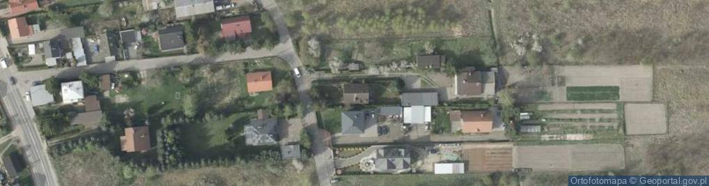 Zdjęcie satelitarne Kwitnąca ul.