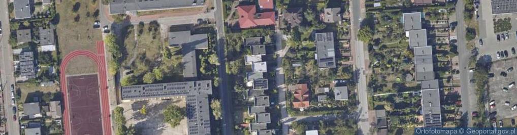 Zdjęcie satelitarne Kwitnącej Jabłoni ul.