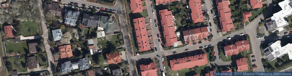 Zdjęcie satelitarne Kwitnącego Sadu ul.