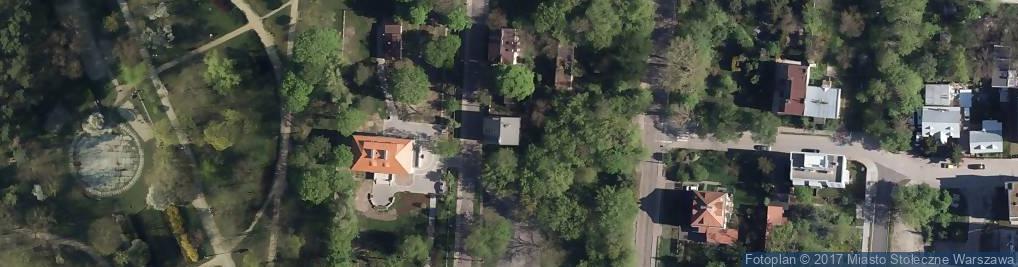 Zdjęcie satelitarne Kwatery Głównej ul.