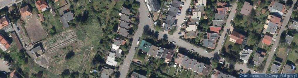 Zdjęcie satelitarne Kwitnąca ul.