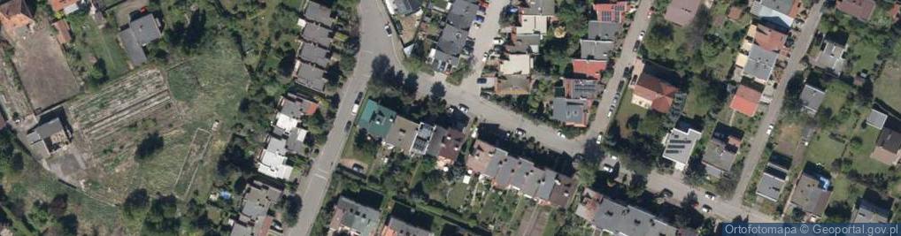 Zdjęcie satelitarne Kwitnąca ul.