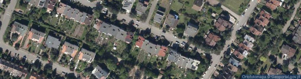 Zdjęcie satelitarne Kwitnąca ul.