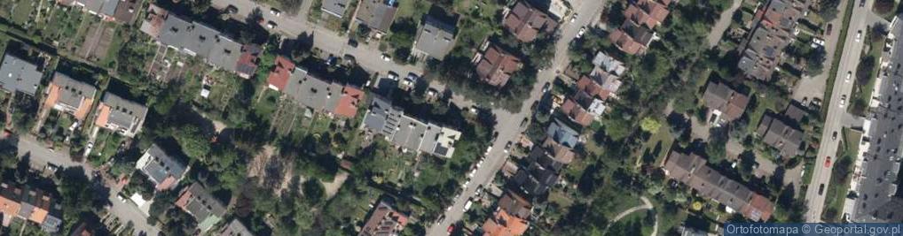 Zdjęcie satelitarne Kwitnąca ul.