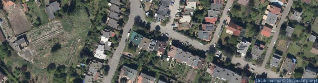 Zdjęcie satelitarne Kwitnąca ul.