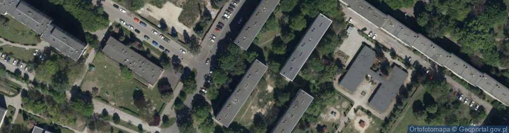 Zdjęcie satelitarne Kwiska ul.