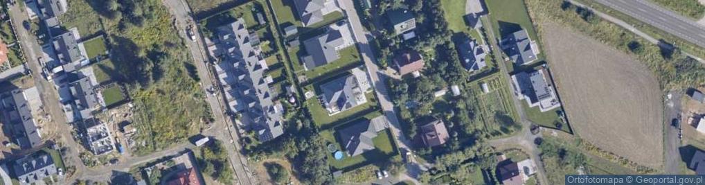 Zdjęcie satelitarne Kwiatów Polnych ul.