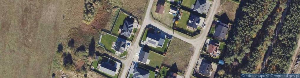 Zdjęcie satelitarne Kwiatów Polnych ul.