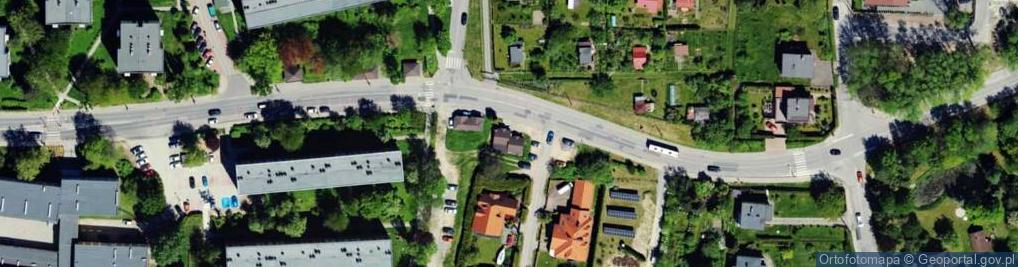 Zdjęcie satelitarne Łagodna ul.