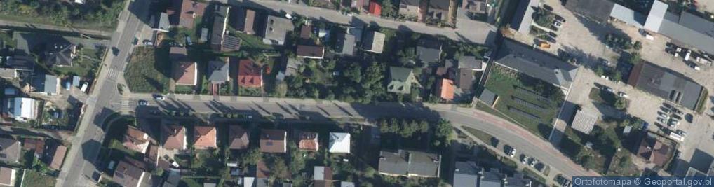 Zdjęcie satelitarne Łąkowa ul.