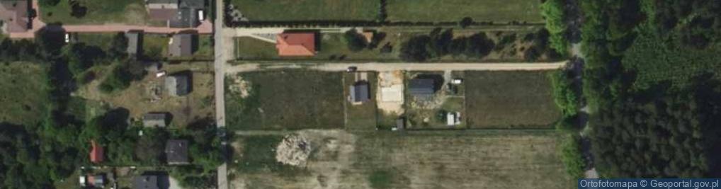 Zdjęcie satelitarne Lawendowa ul.