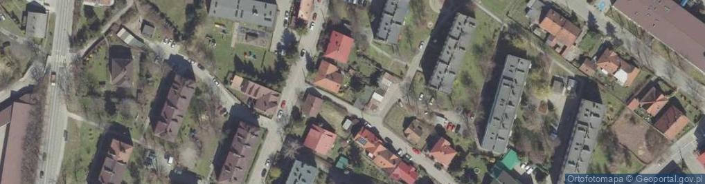 Zdjęcie satelitarne Langera Antoniego, ks. ul.