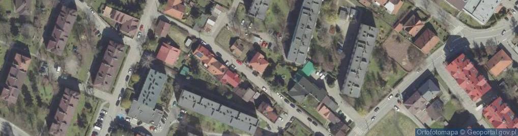 Zdjęcie satelitarne Langera Antoniego, ks. ul.