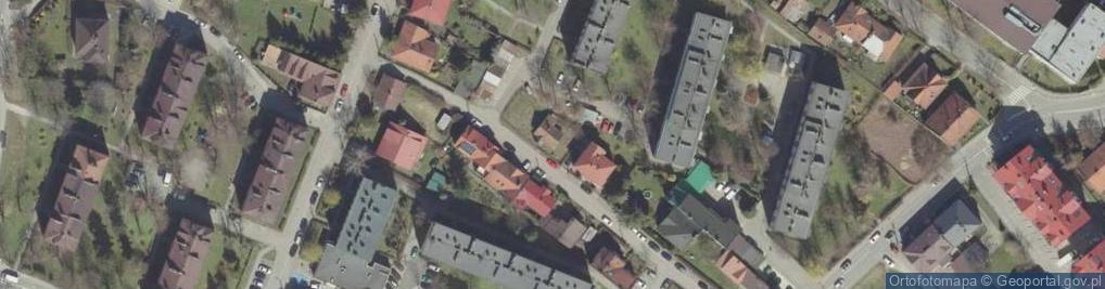 Zdjęcie satelitarne Langera Antoniego, ks. ul.
