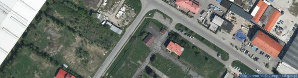 Zdjęcie satelitarne Łany ul.
