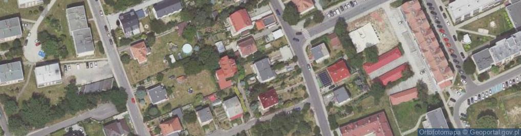 Zdjęcie satelitarne Łasicka ul.