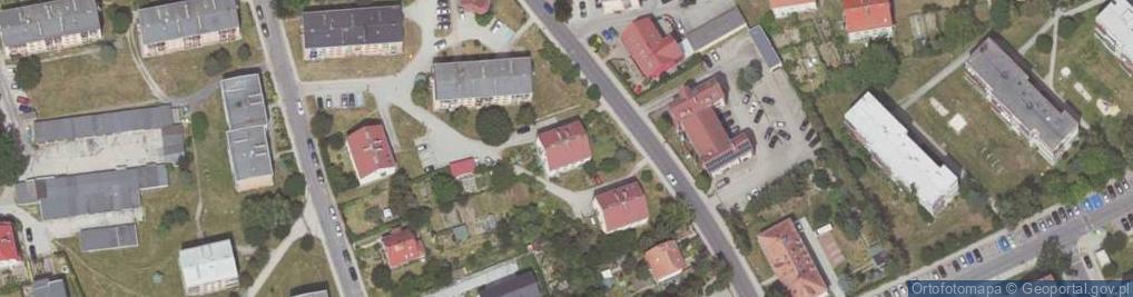 Zdjęcie satelitarne Łasicka ul.