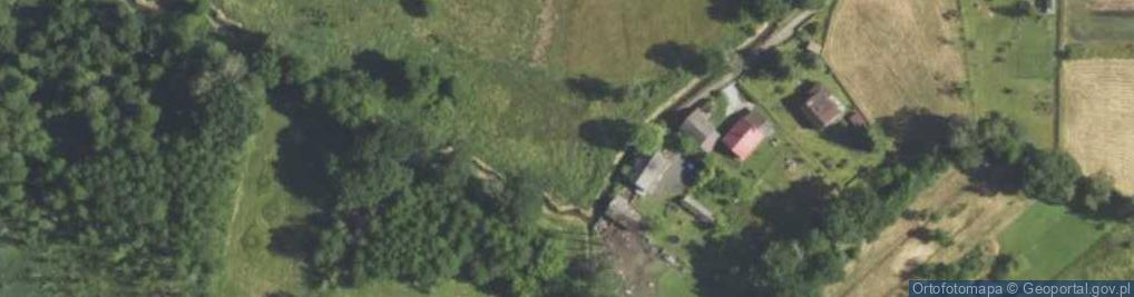 Zdjęcie satelitarne Łabędzia ul.