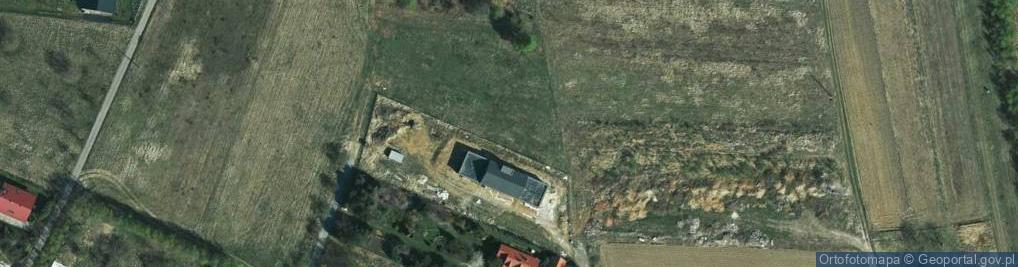 Zdjęcie satelitarne Lawendowa ul.