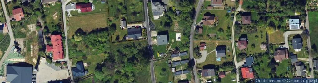 Zdjęcie satelitarne Łagodna ul.