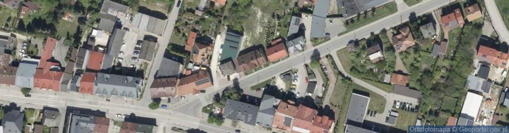 Zdjęcie satelitarne Łagiewnicka ul.