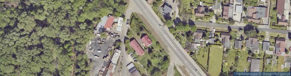 Zdjęcie satelitarne Łagiewnicka ul.