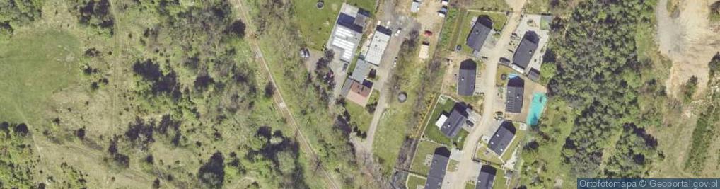 Zdjęcie satelitarne Lazarówka ul.