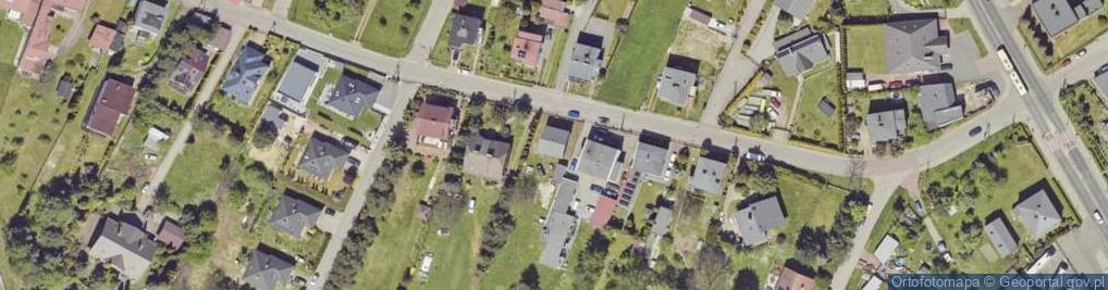 Zdjęcie satelitarne Lazarówka ul.