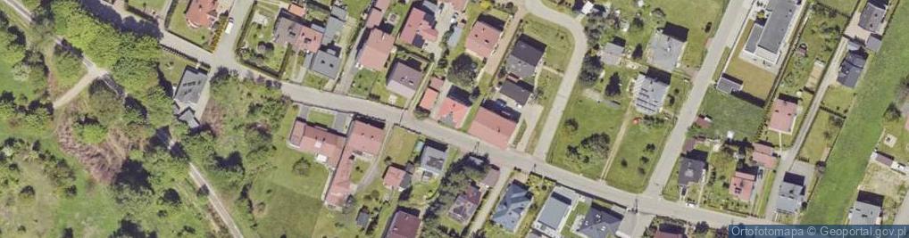Zdjęcie satelitarne Lazarówka ul.