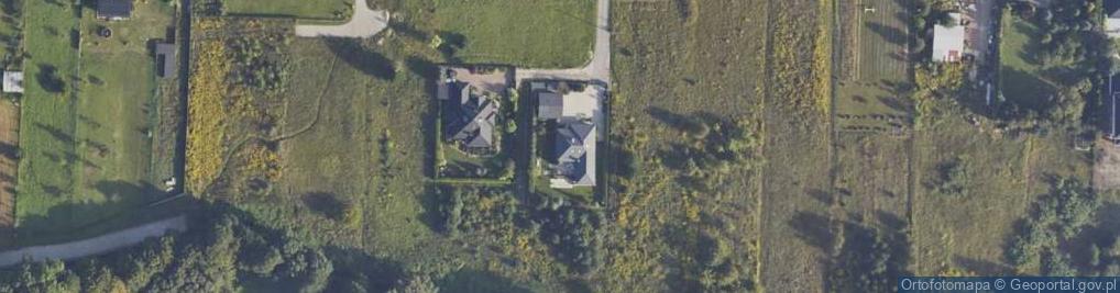 Zdjęcie satelitarne Lawendowa ul.