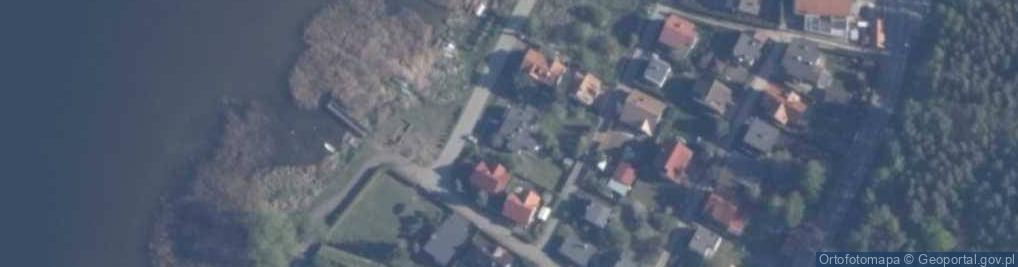 Zdjęcie satelitarne Łabędzia ul.