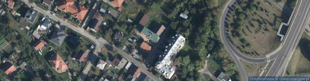 Zdjęcie satelitarne Łączna ul.