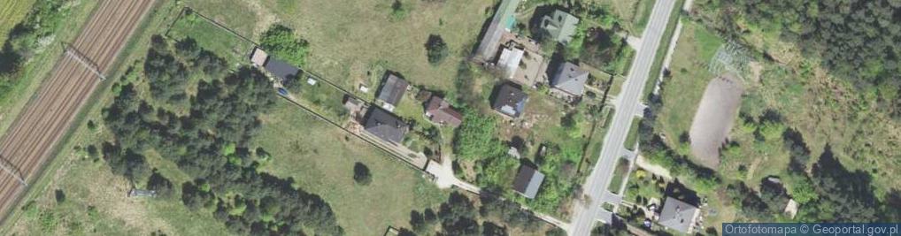 Zdjęcie satelitarne Łazowska ul.