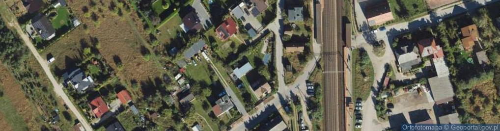 Zdjęcie satelitarne Łąkowa ul.