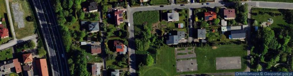 Zdjęcie satelitarne Łagodna ul.
