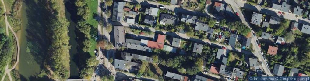 Zdjęcie satelitarne Łączna ul.
