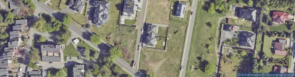 Zdjęcie satelitarne Lawendowa ul.