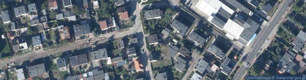 Zdjęcie satelitarne Łąkowa ul.
