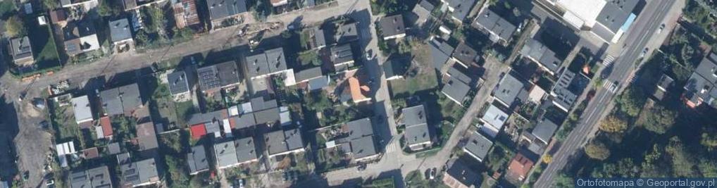 Zdjęcie satelitarne Łąkowa ul.