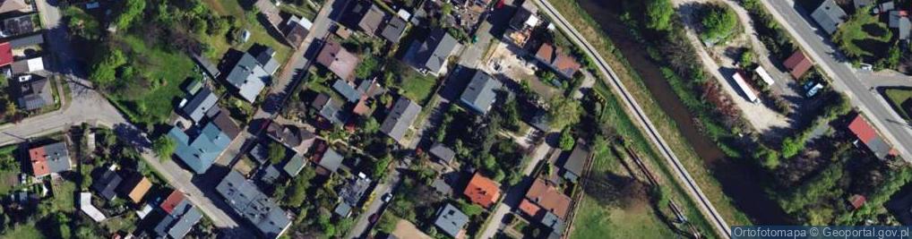 Zdjęcie satelitarne Ładna ul.