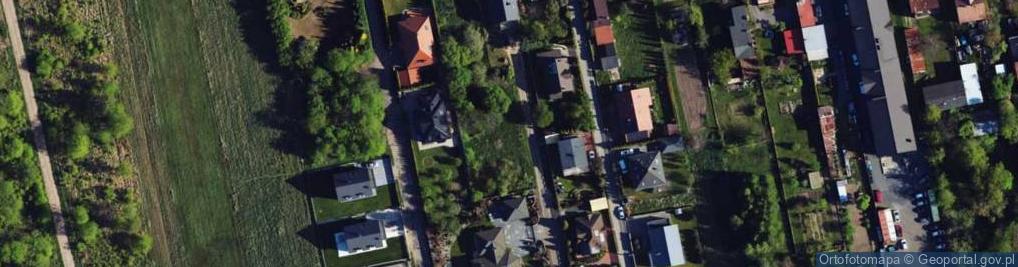 Zdjęcie satelitarne Lazurowa ul.