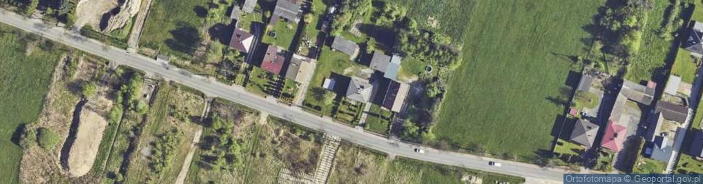 Zdjęcie satelitarne Łazy Błędowskie ul.