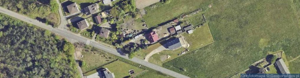 Zdjęcie satelitarne Łazy Błędowskie ul.