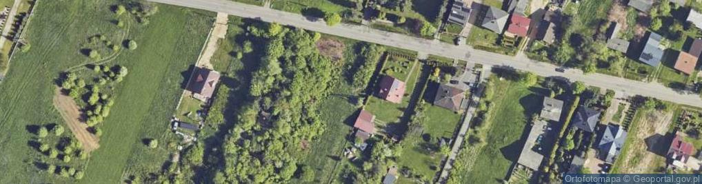 Zdjęcie satelitarne Łazy Błędowskie ul.