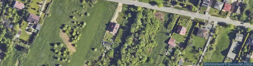Zdjęcie satelitarne Łazy Błędowskie ul.