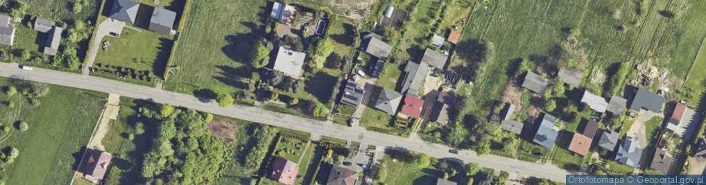 Zdjęcie satelitarne Łazy Błędowskie ul.